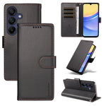 BETOPNICE til Samsung Galaxy A15 5G / Galaxy A15 4G 006 Etui RFID Blokerende Pung Stand Læder Telefoncover med Håndrem