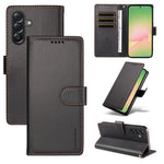 BETOPNICE for Samsung Galaxy A56 5G 006 Case RFID Blocking Wallet Stand Leather Phone Cover with Wrist Strap