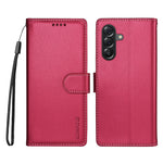 BETOPNICE for Samsung Galaxy A56 5G 006 Case RFID Blocking Wallet Stand Leather Phone Cover with Wrist Strap