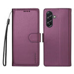 BETOPNICE for Samsung Galaxy A56 5G 006 Case RFID Blocking Wallet Stand Leather Phone Cover with Wrist Strap