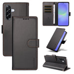 BETOPNICE för Samsung Galaxy A36 5G / Galaxy A37 5G 006 Skal RFID-blockerande plånboksfodral i läder med handledsrem