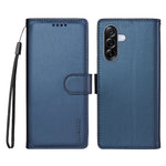 BETOPNICE for Samsung Galaxy A36 5G / Galaxy A37 5G 006 Case RFID Blocking Wallet Stand Leather Phone Cover with Wrist Strap
