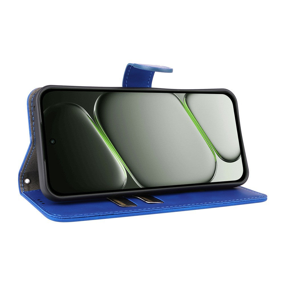 Til OnePlus N6 4G Læder Cover Hudfølelse Anti-fald Pung Stander Flip Telefoncover