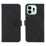 Til OnePlus N6 4G Læder Cover Hudfølelse Anti-fald Pung Stander Flip Telefoncover