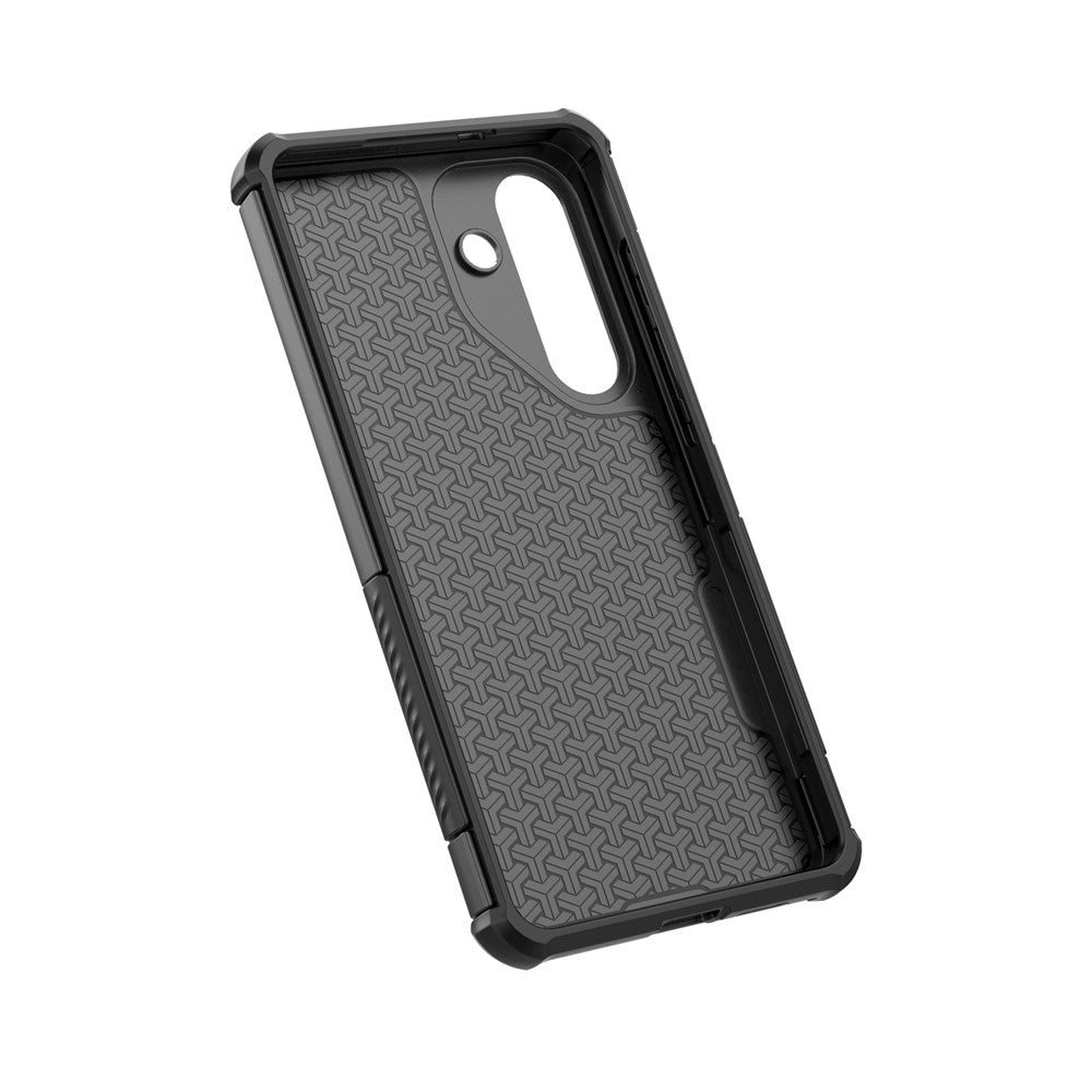 For Samsung Galaxy S26+ Magnetic Case Carbon Fiber Texture PC + TPU Corner Protection Phone Cover