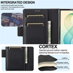 LC.IMEEKE L1 Series for Samsung Galaxy Z Fold8 Case PU Leather Wallet Stand Protective Phone Cover