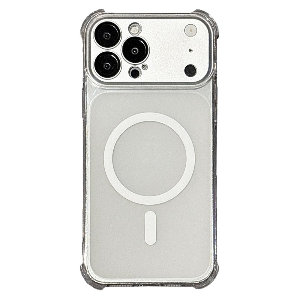 Til iPhone 18 Pro Max / 17 Pro Max Magnetisk Cover med Aftageligt Kameralinsecover TPU Anti-Slip Stødsikkert Telefoncover