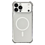 For iPhone 18 Pro / 17 Pro Magnetic Case with Detachable Camera Lens Cover TPU Anti-Slip Shockproof Phone Cover