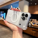 For iPhone 18 Pro / 17 Pro Magnetic Case with Detachable Camera Lens Cover TPU Anti-Slip Shockproof Phone Cover
