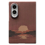 For Samsung Galaxy Z Fold8 Magnetic Case Large Camera Cutout Aramid Fiber Phone Cover with Metal Lens Frame