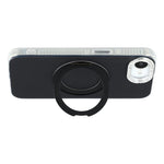 For iPhone 17th / 16th Case Rotating Kickstand PC + TPU IMD Protective Cover with Rhinestones Camera Frame