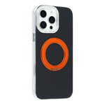 For iPhone 16 Pro Max Case Rotating Kickstand PC + TPU IMD Protective Cover with Rhinestones Camera Frame