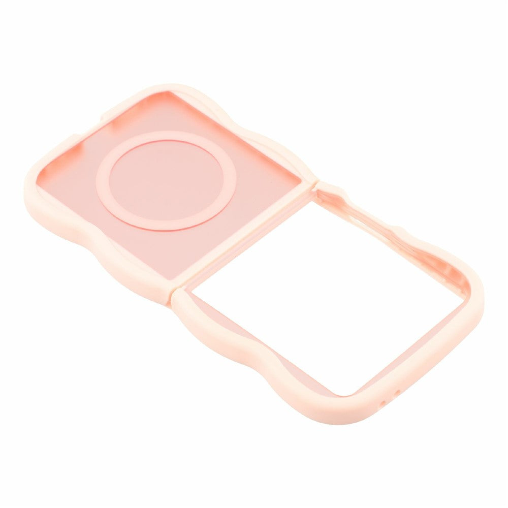For Samsung Galaxy Z Flip8 Magnetic Case TPU + PC Phone Back Cover Skin Touch Wave Shape