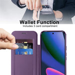 Til Google Pixel 11 Magnetisk Etui RFID Blokerende Kortholder Læder Telefoncover med Linsefilm