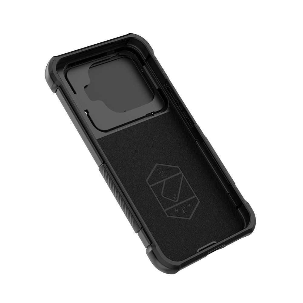 For Xiaomi 17T Case PC + TPU Kickstand Phone Protector with Lens Cover