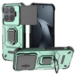 For Xiaomi 17T Case PC + TPU Kickstand Phone Protector with Lens Cover