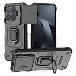 Xiaomi 17T Pro-skal PC + TPU-stativ mobilskydd med linsskydd