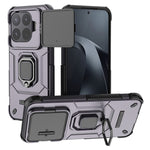 Xiaomi 17T Pro-skal PC + TPU-stativ mobilskydd med linsskydd