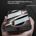 GKK For Samsung Galaxy Z Fold8 Magnetic Case PC Phone Cover with Screen Film