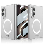 GKK For Samsung Galaxy Z Fold8 Magnetic Case PC Phone Cover with Screen Film