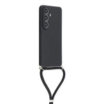 For Samsung Galaxy S26 FE Case Flexible TPU Fiber Lining Anti-Shock Crossbody Phone Cover