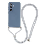 For Samsung Galaxy S26 FE Case Flexible TPU Fiber Lining Anti-Shock Crossbody Phone Cover