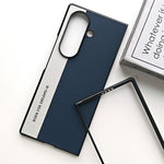 For Samsung Galaxy Z Fold7 5G Case PU Leather + PC Anti-Scratch Protective Phone Cover