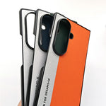 For Samsung Galaxy Z Fold7 5G Case PU Leather + PC Anti-Scratch Protective Phone Cover