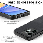 For OnePlus N6 4G Case Shockproof Slim Retro Leather Phone Back Cover
