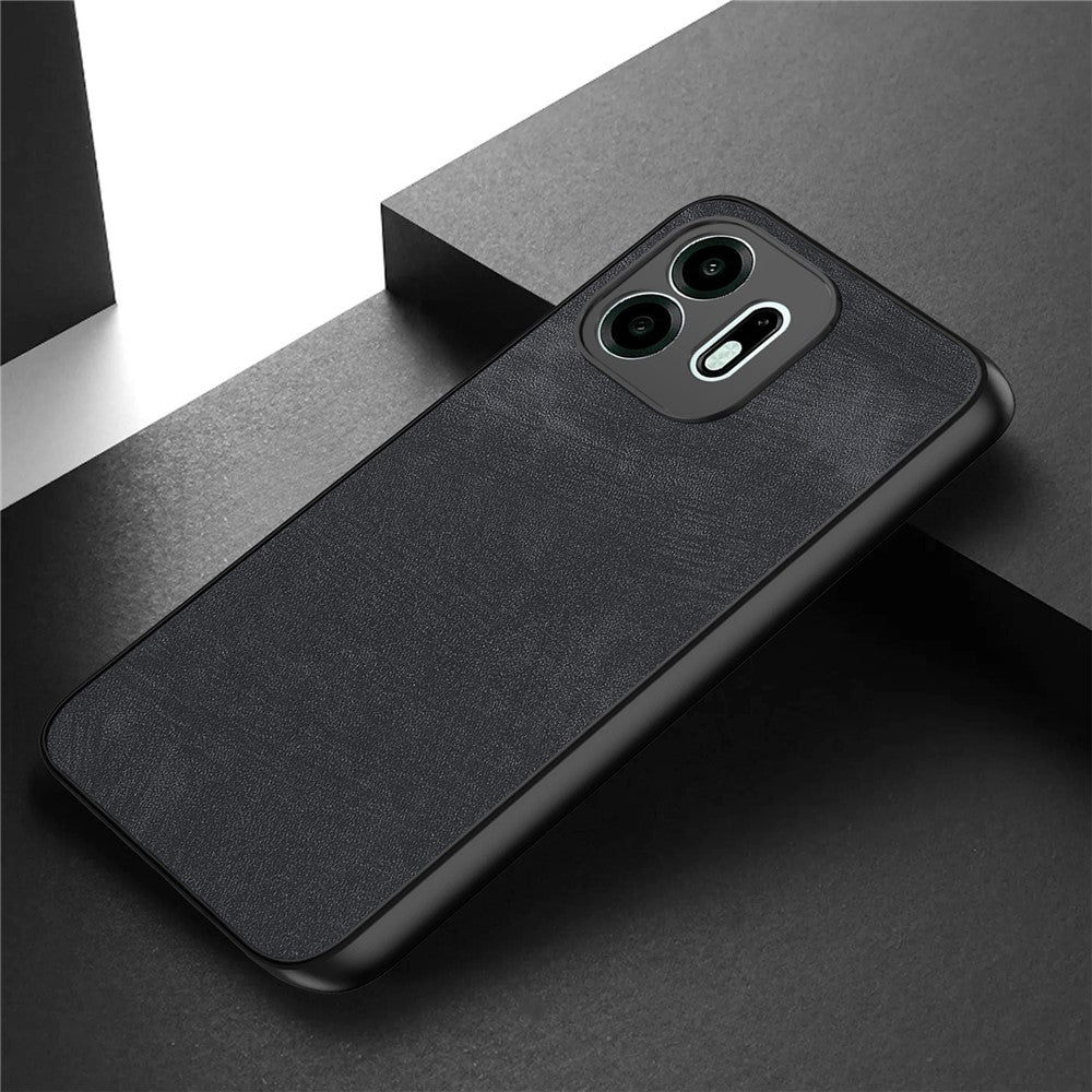 For OnePlus N6 4G Case Shockproof Slim Retro Leather Phone Back Cover