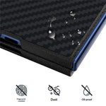 ABEEL For Samsung Galaxy Z Fold8 Magnetic Case Carbon Fiber Texture Phone Back Cover