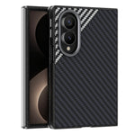 ABEEL For Samsung Galaxy Z Fold8 Magnetic Case Carbon Fiber Texture Phone Back Cover