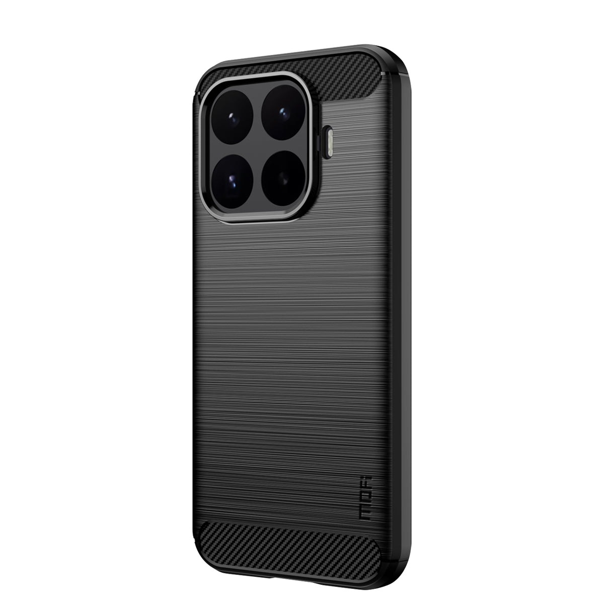 MOFI for Xiaomi 17T Back Cover  Brushed Texture Carbon Fiber Soft TPU Case