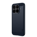 MOFI for Xiaomi 17T Back Cover  Brushed Texture Carbon Fiber Soft TPU Case
