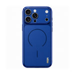 MOFI for iPhone 15 Pro Simple Series Matte Translucent TPU Full-Cover Phone Case with Mirror Film