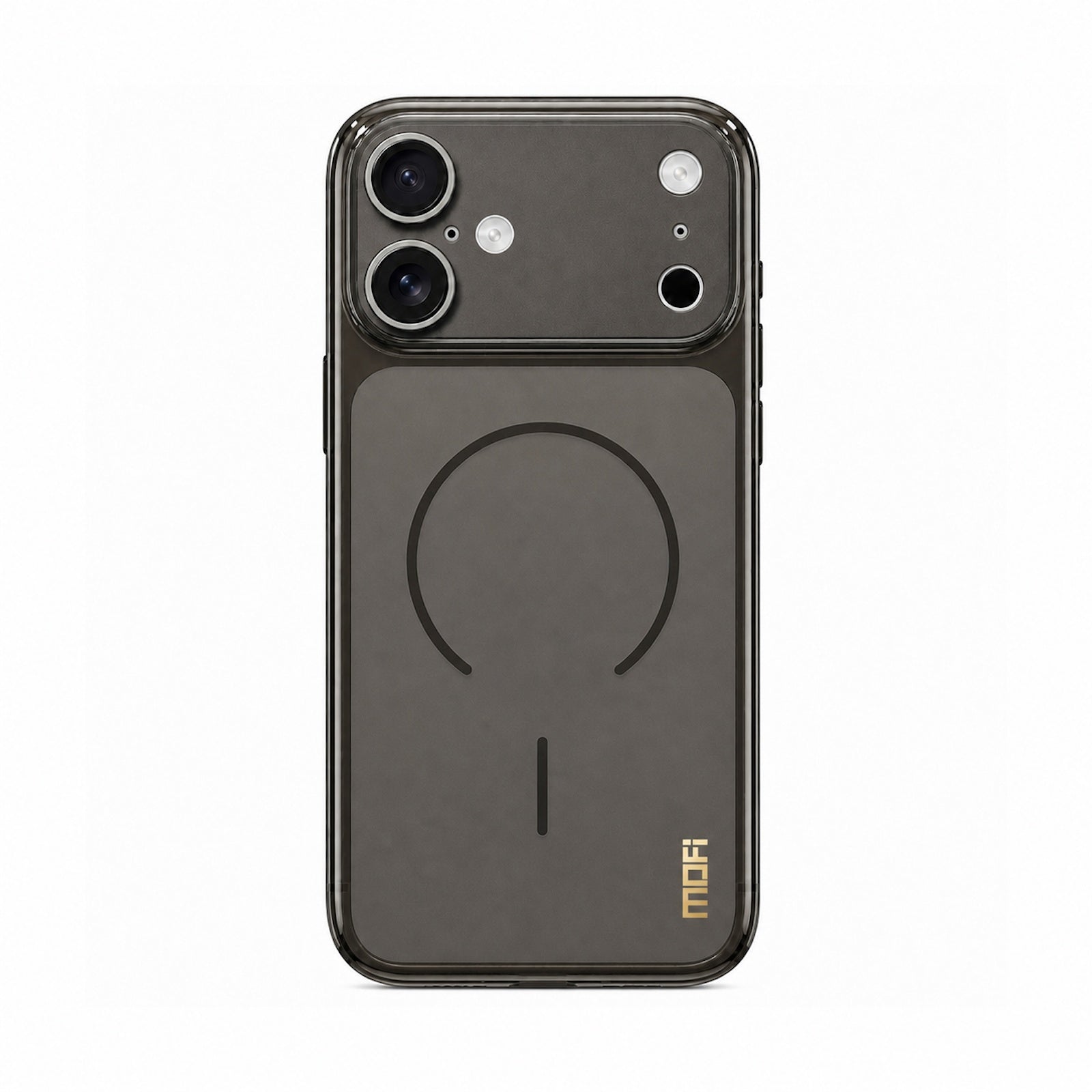 MOFI til iPhone 16 Simple Series Mat Gennemsigtig TPU Fuld-Dækkende Telefoncover med Spejlfilm