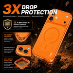 MOFI for iPhone 16 Simple Series Matte Translucent TPU Full-Cover Phone Case with Mirror Film