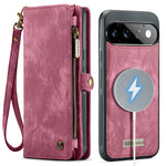 CASEME for Google Pixel 11 Pro / Google Pixel 11 008 Phone Cases Leather Cover with Detachable Wallet and Strap