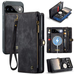 CASEME for Google Pixel 11 Pro / Google Pixel 11 008 Phone Cases Leather Cover with Detachable Wallet and Strap