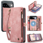 CASEME for Google Pixel 11 Pro / Google Pixel 11 008 Phone Cases Leather Cover with Detachable Wallet and Strap