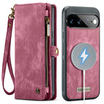 CASEME for Google Pixel 11 Pro XL 008 Phone Cases Leather Cover with Detachable Wallet and Strap