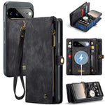CASEME for Google Pixel 11 Pro XL 008 Phone Cases Leather Cover with Detachable Wallet and Strap