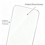 For iPhone 18 Pro Magnetic Case TPU + Acrylic Clear Phone Cover with 2Pcs Camera Protector + 2Pcs Tempered Glass Screen Protector