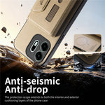 For OnePlus N6 4G Magnetic Case PU Leather + PC + TPU Anti-Scratch Back Cover with Detachable Card Holder
