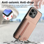 For OnePlus N6 4G Case Zipper Card Holder Kickstand Jeans Cloth Texture Leather Phone Back Cover