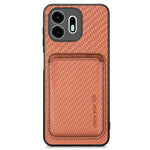 For OnePlus N6 4G Magnetic Case Detachable Card Holder Phone Back Cover