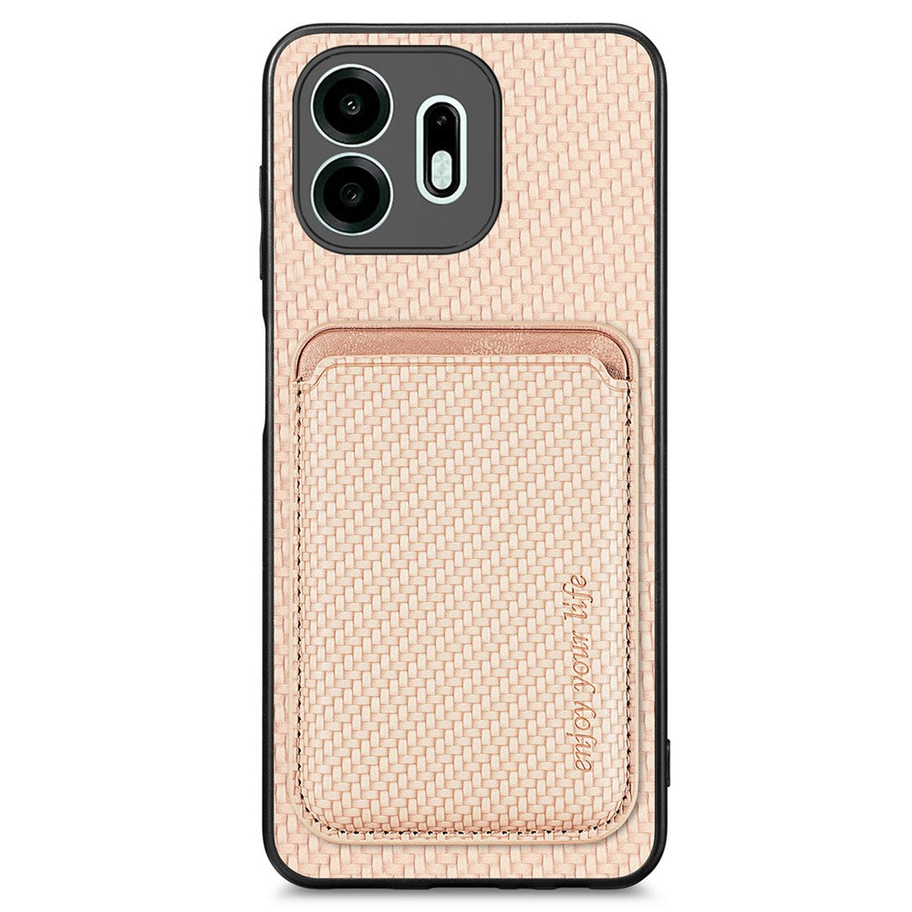 For OnePlus N6 4G Magnetic Case Detachable Card Holder Phone Back Cover