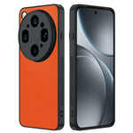 For Oppo Find X9 Ultra 5G Case PU Leather Coated PC + TPU Anti-Drop Phone Cover