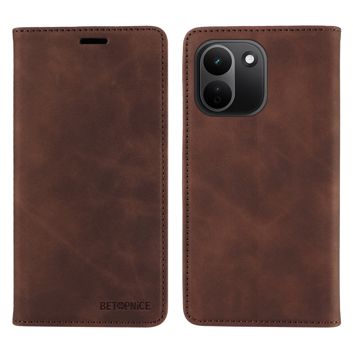 BETOPNICE for Xiaomi Redmi Note 17 Pro+ 5G Case  Magnetic Closure RFID Blocking Wallet Stand Leather Phone Cover
