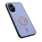 WANLONFENG for Xiaomi Redmi Turbo 4 Pro 5G KJB Series Magnetic Case Tech Fabric Texture PC+TPU Shockproof Phone Cover